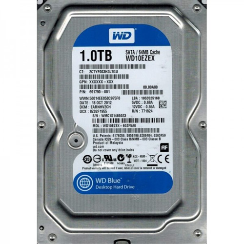Ổ cứng WD Caviar Blue 1.0TB